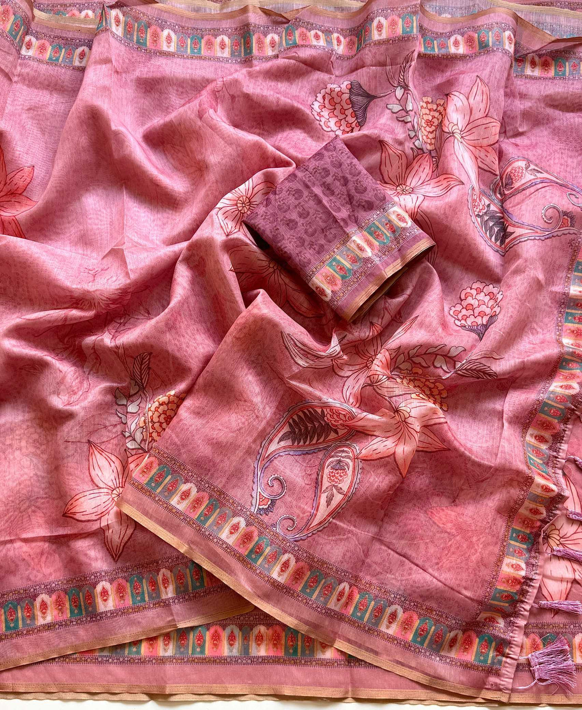 Devina Soft Cotton Silk Printed Saree