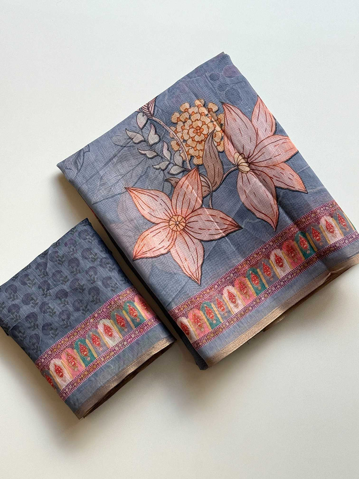 Devina Soft Cotton Silk Printed Saree