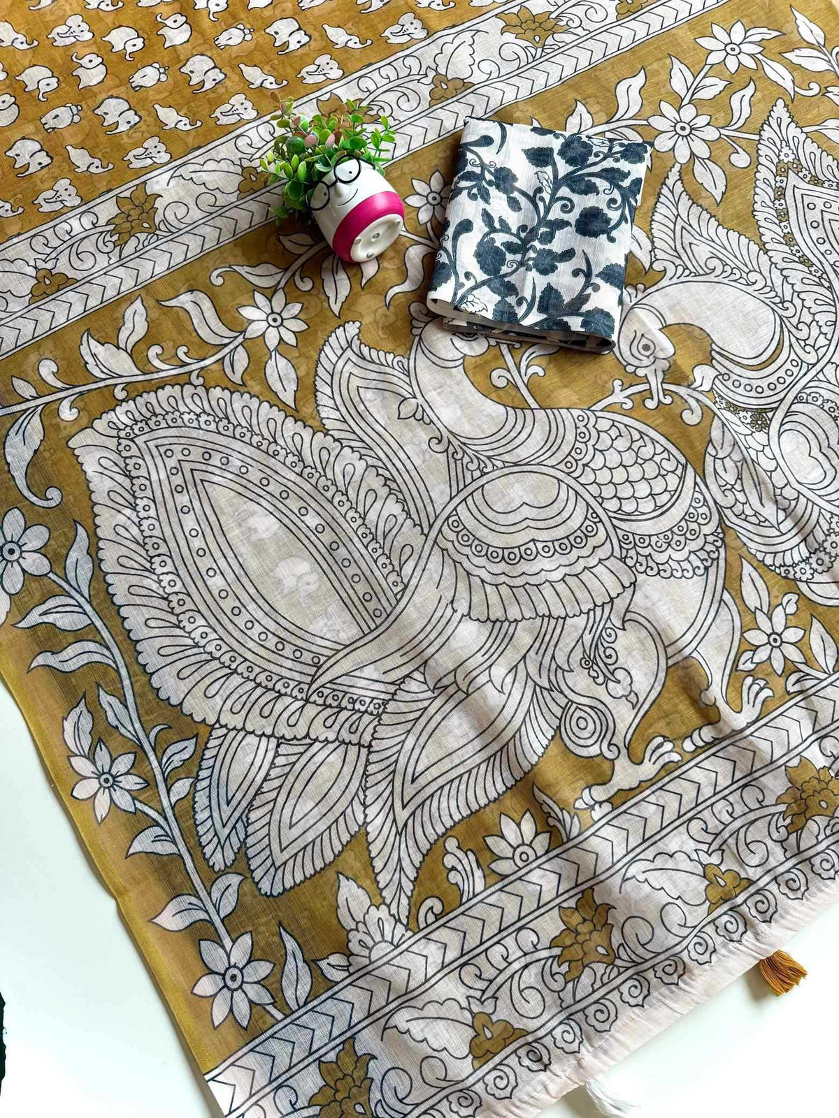 Diya Soft Cotton Designer Saree