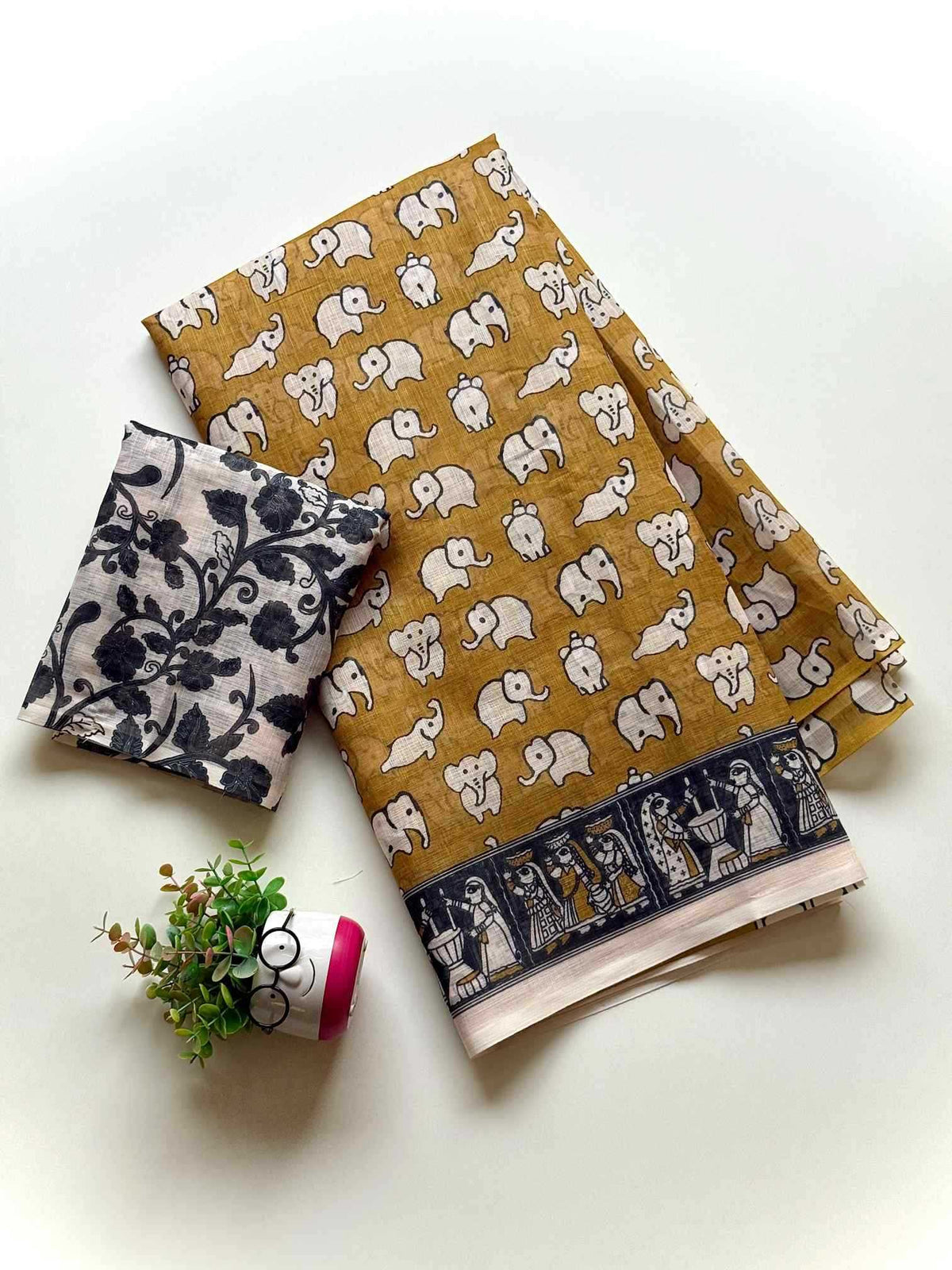 Diya Soft Cotton Designer Saree