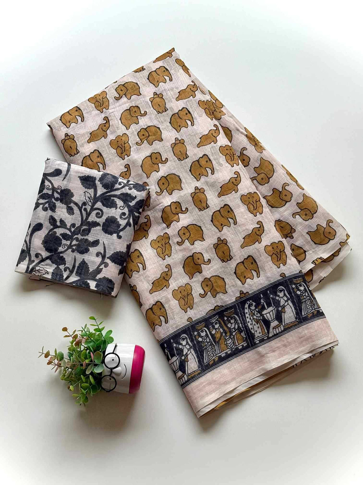 Diya Soft Cotton Designer Saree