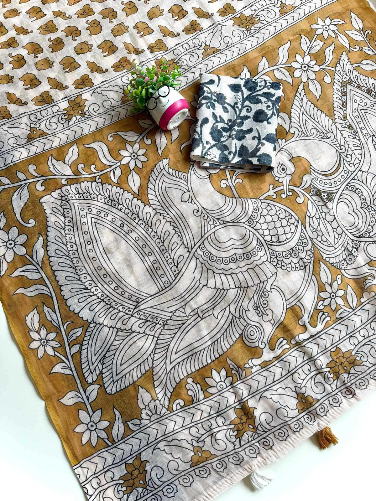 Diya Soft Cotton Designer Saree