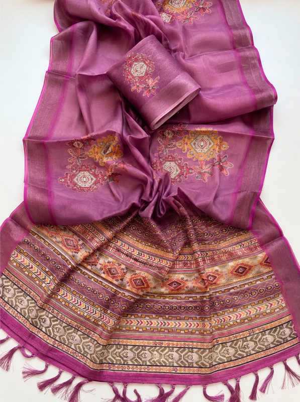 Shimmer Silk Fancy Saree