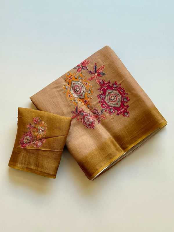 Shimmer Silk Fancy Saree