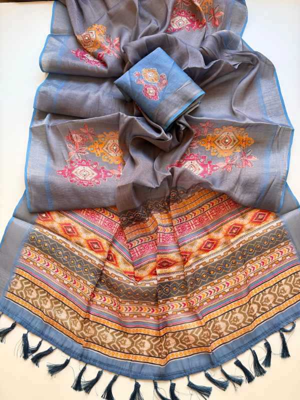 Shimmer Silk Fancy Saree