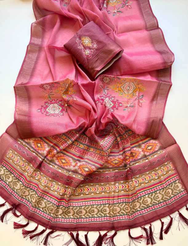 Shimmer Silk Fancy Saree