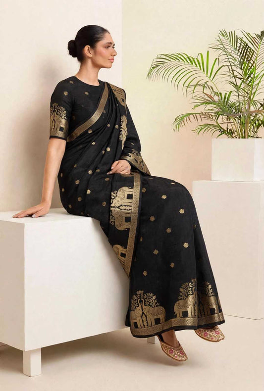 Khushi Premium Georgette Designer Saree