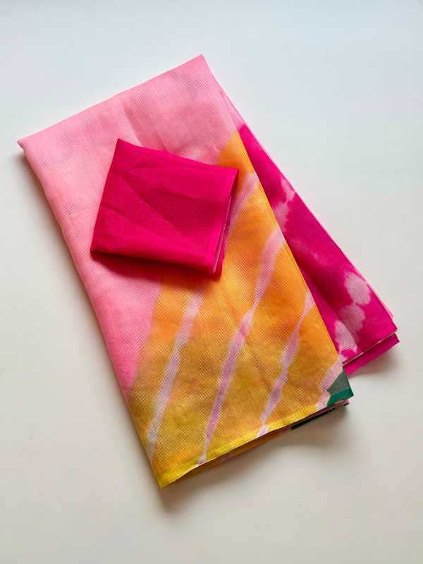 Bandhani Bandhej Saree