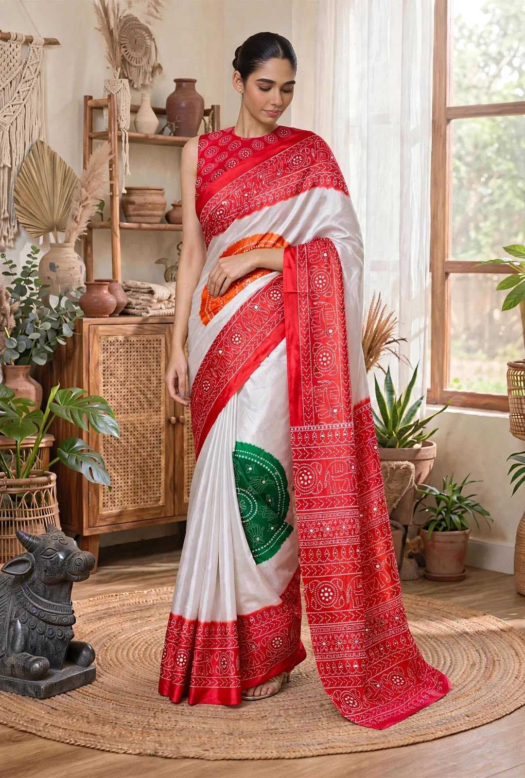 Chinon Designer Saree