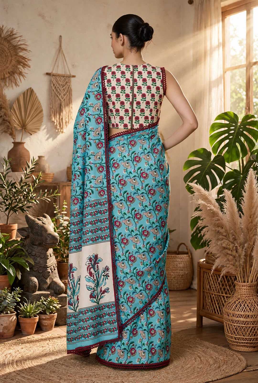 Georgette Printed Saree