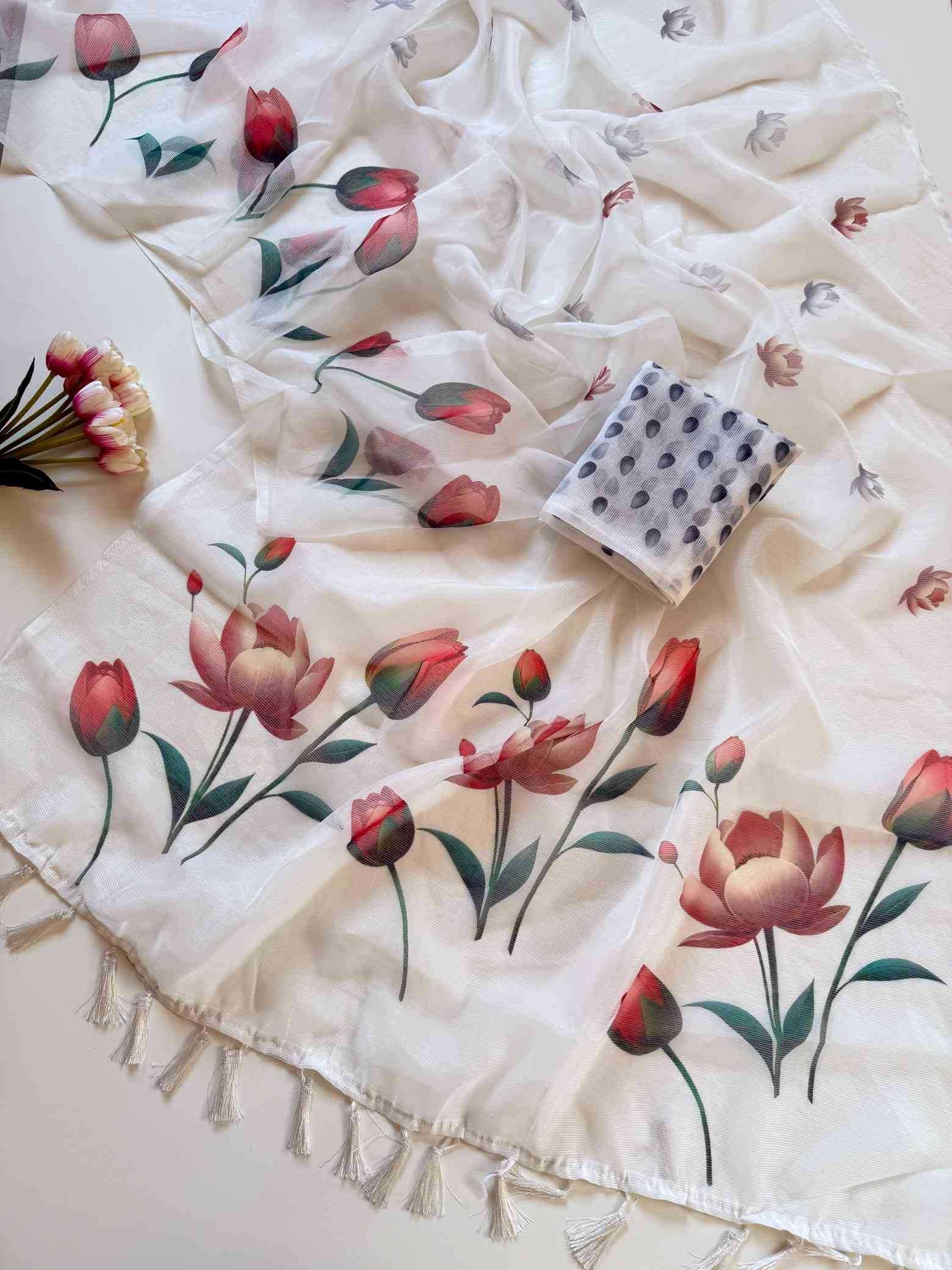 Cotton Designer Saree