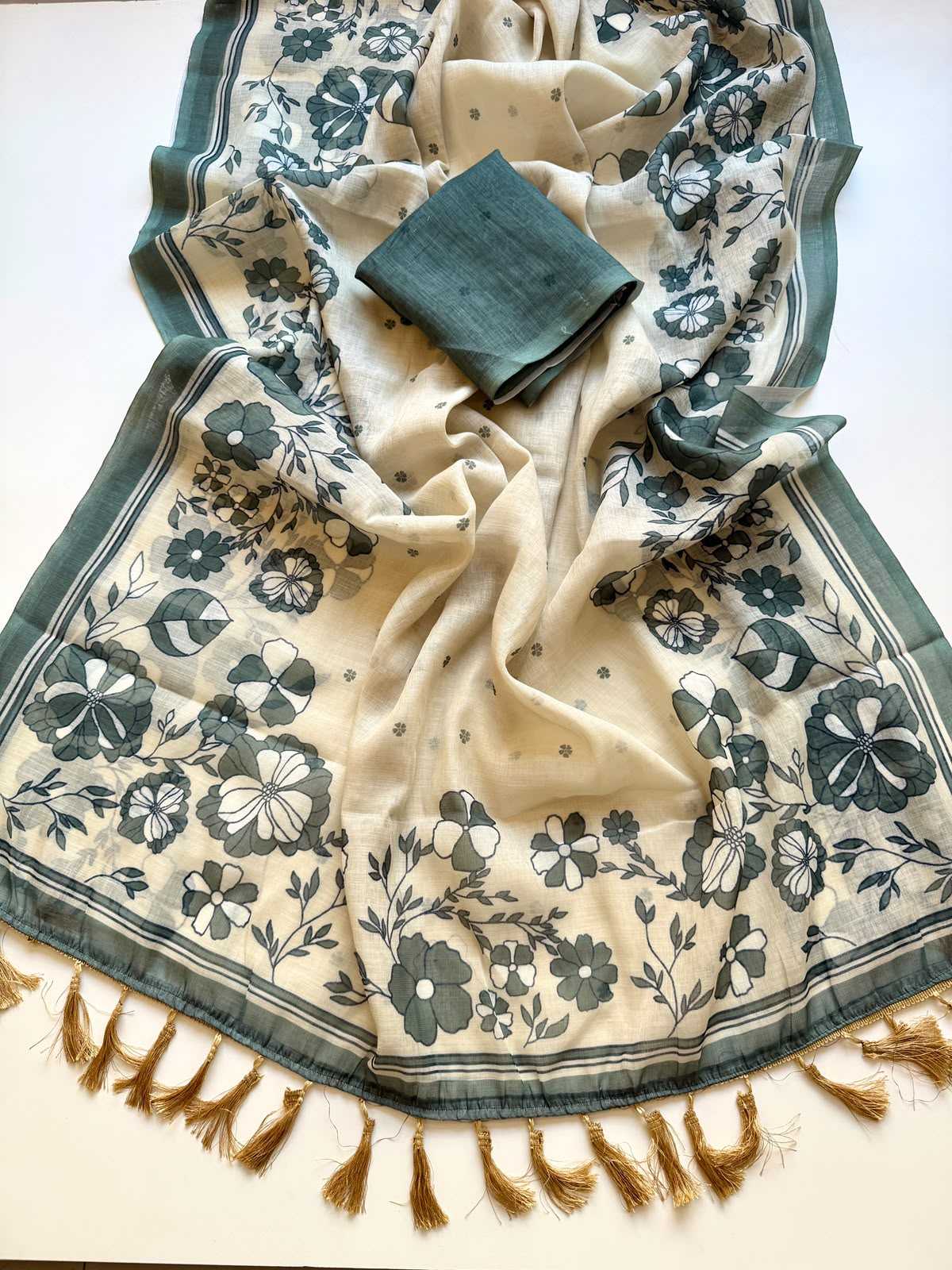 Soft Cotton Fancy Saree