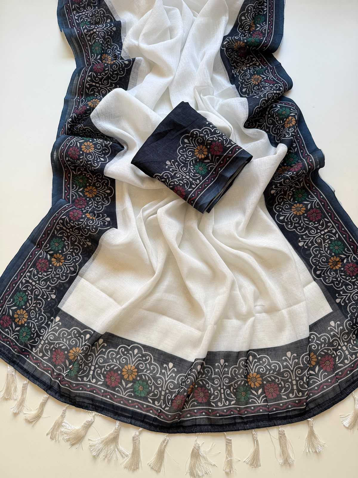 Soft Cotton Fancy Saree