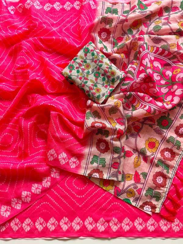 Printed Saree