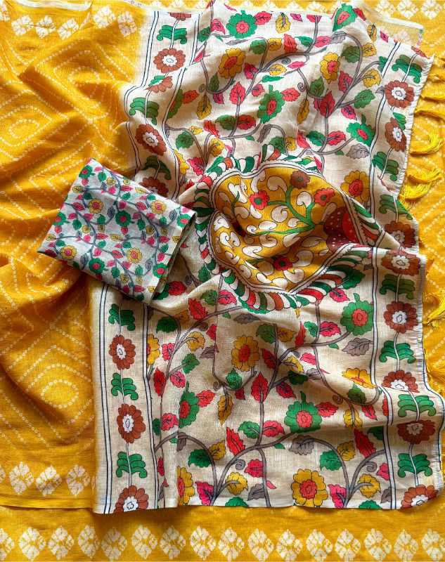 Printed Saree