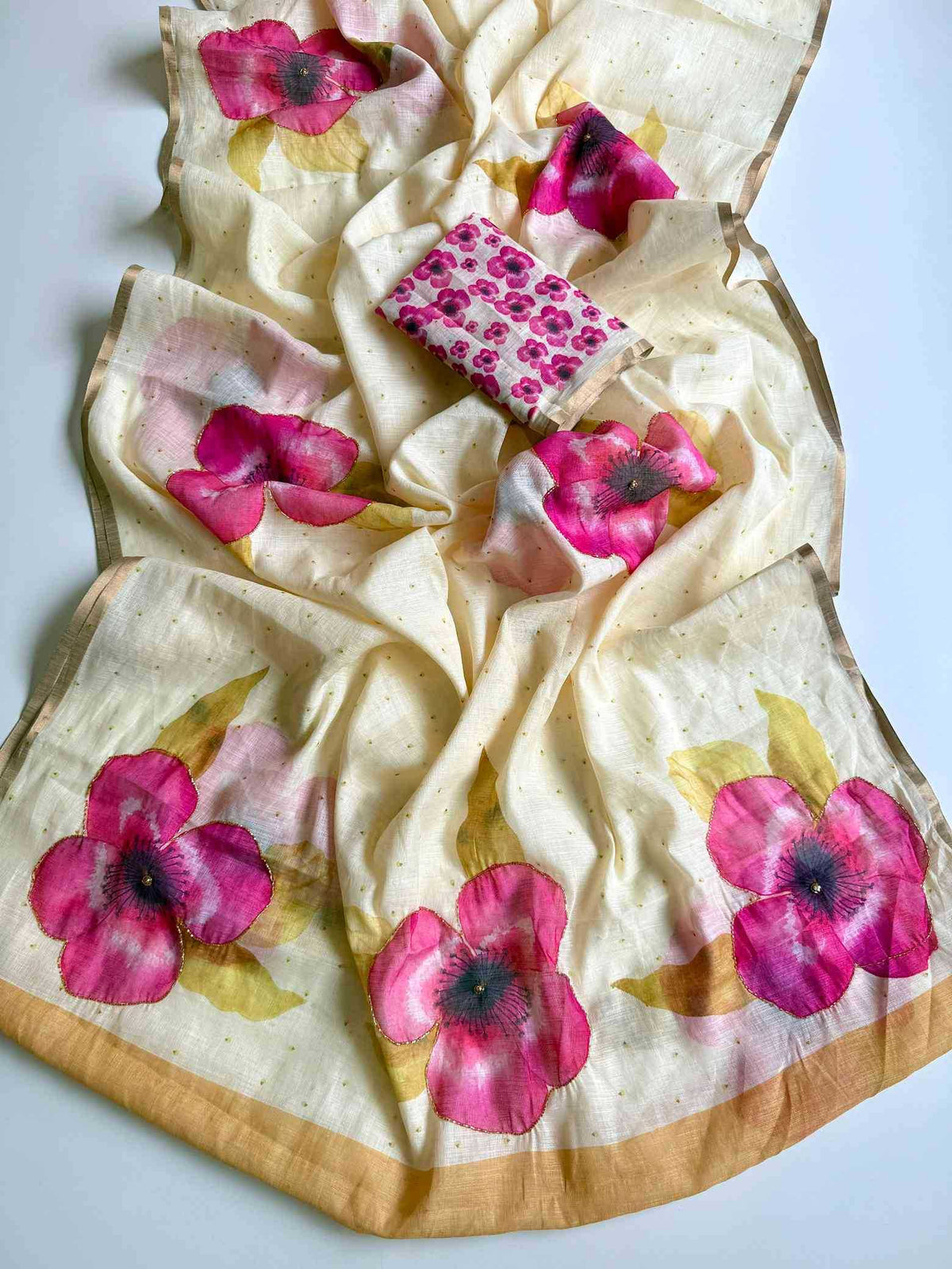 Cotton Printed Saree