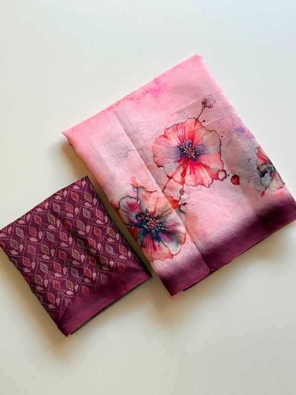 Soft Cotton Printed Saree