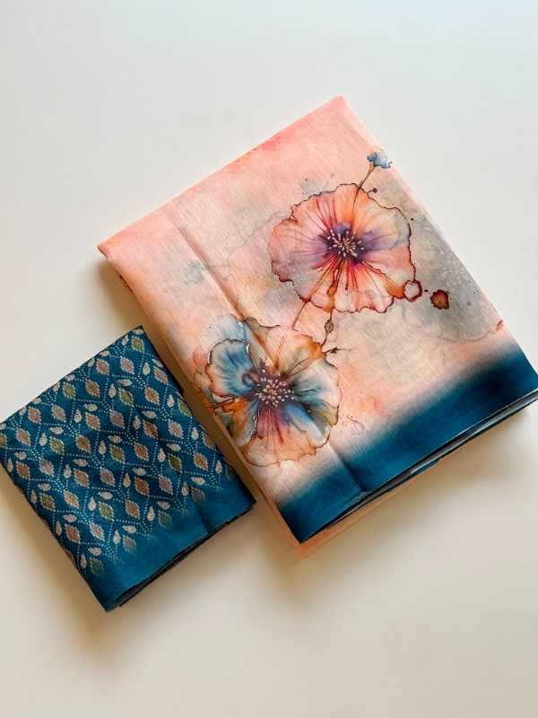 Soft Cotton Printed Saree