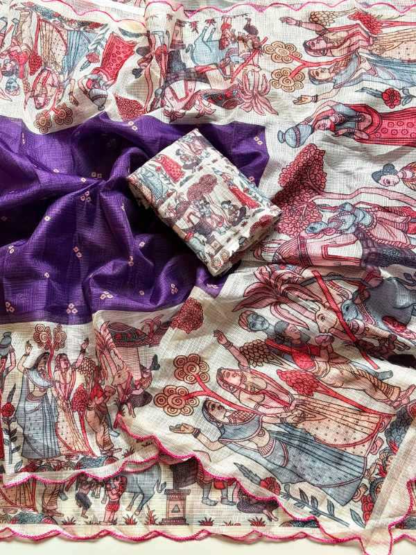 Printed Saree