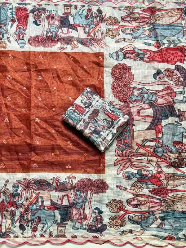 Printed Saree