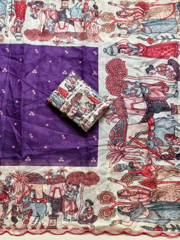 Printed Saree