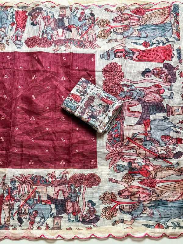 Printed Saree