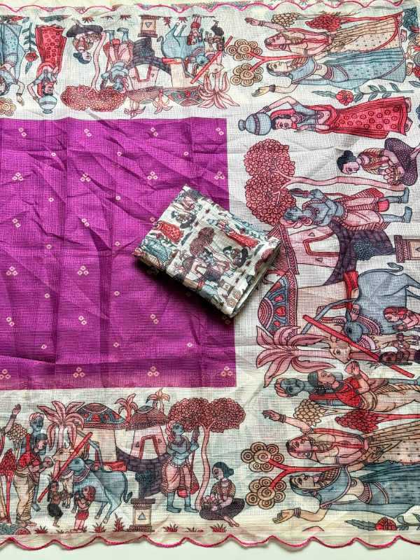 Printed Saree