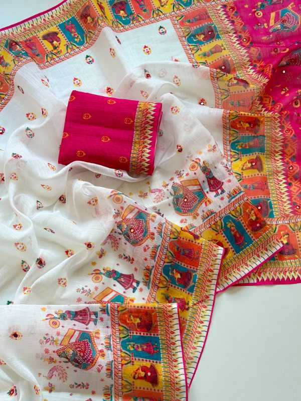 Floral Saree