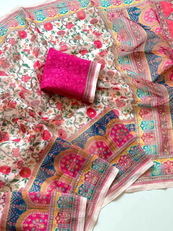 Floral Saree