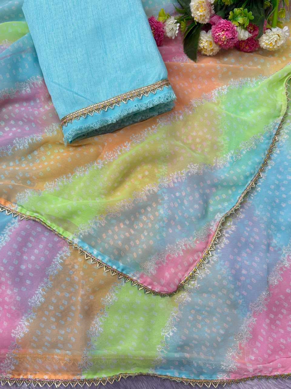 Amrita Premium Georgette Designer Saree JT-140366
