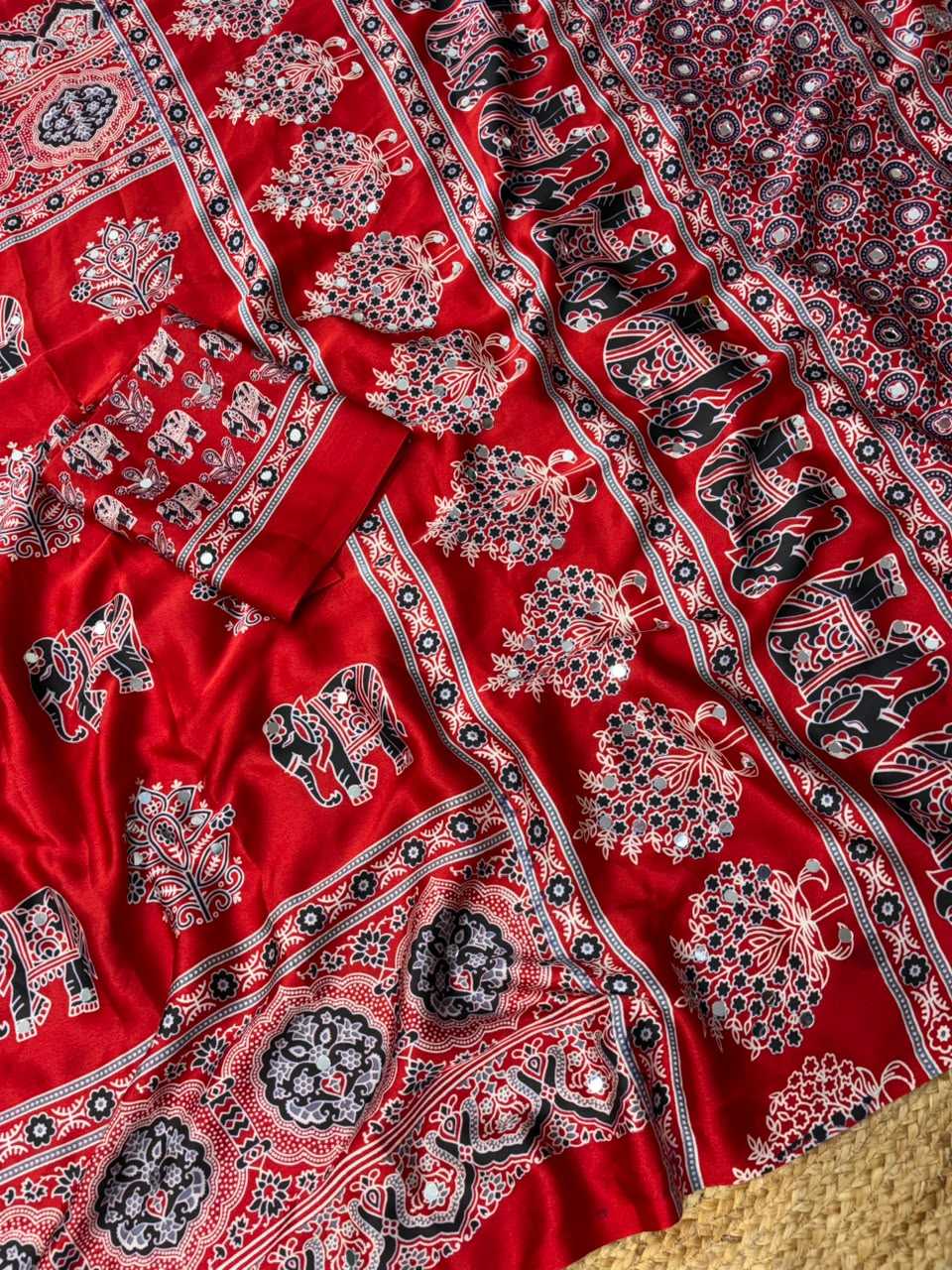 Anvi Crepe Heavy Work Saree