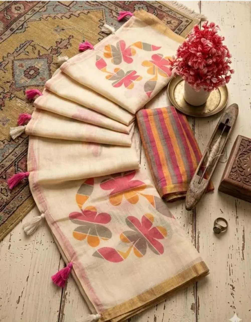 Cotton Fancy Saree