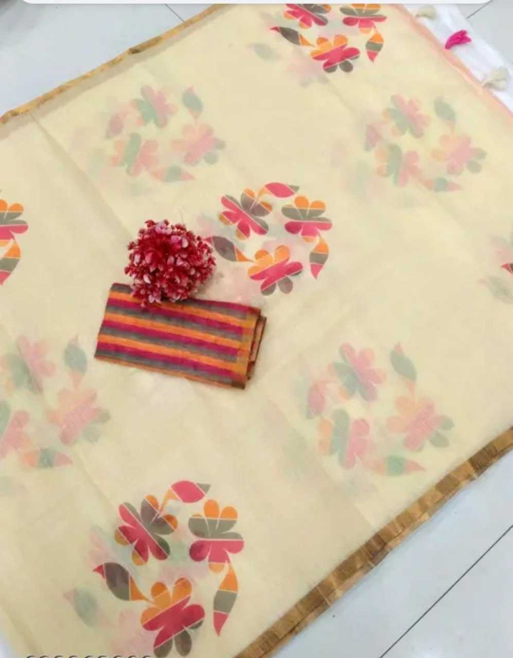 Cotton Fancy Saree