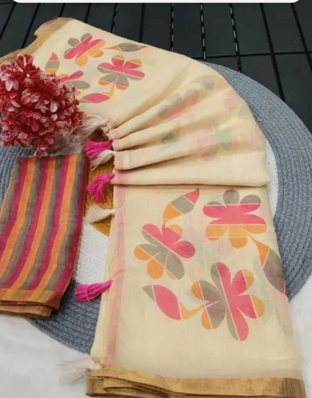 Cotton Fancy Saree