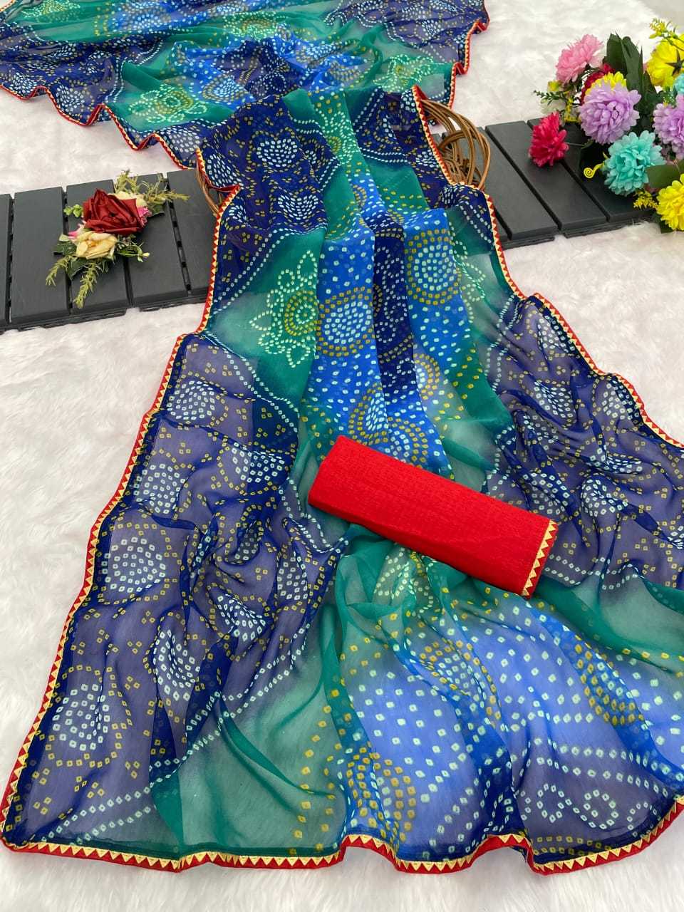 Printed Saree
