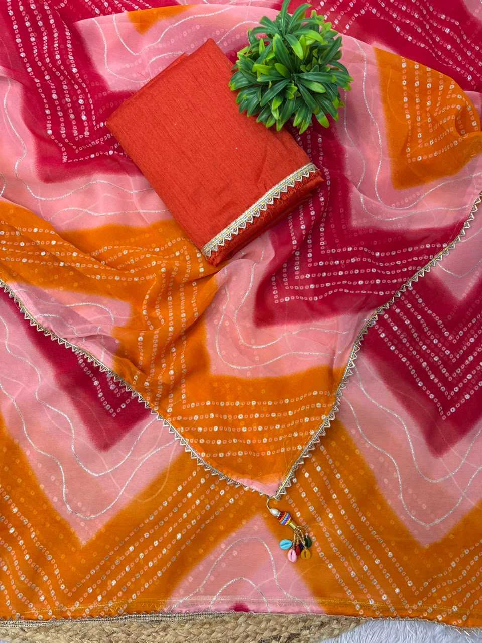 Georgette Designer Saree