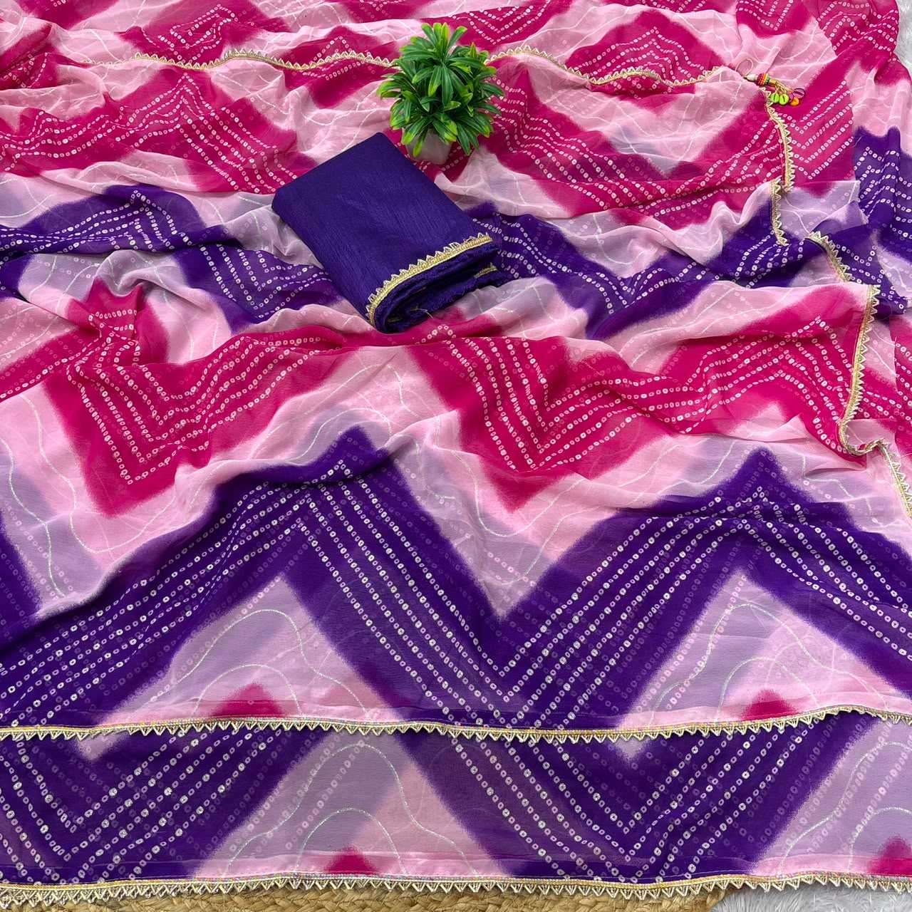 Georgette Designer Saree