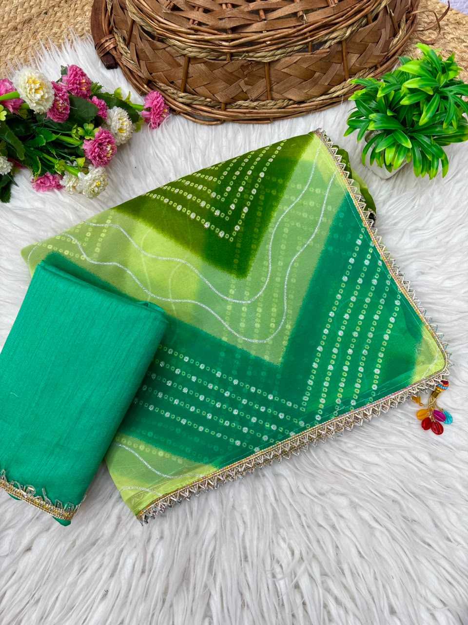 Georgette Designer Saree