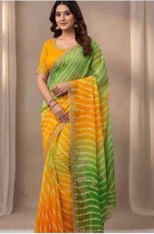 Georgette Fancy Saree