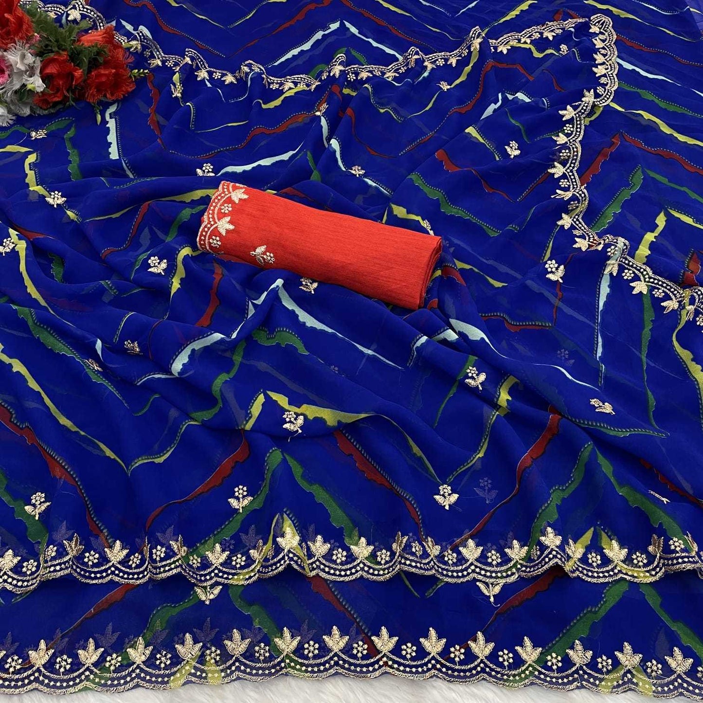 Georgette Saree