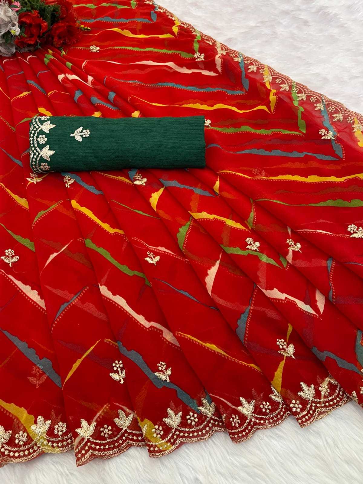 Georgette Saree