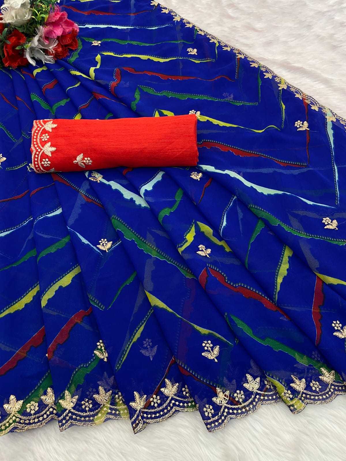 Georgette Saree