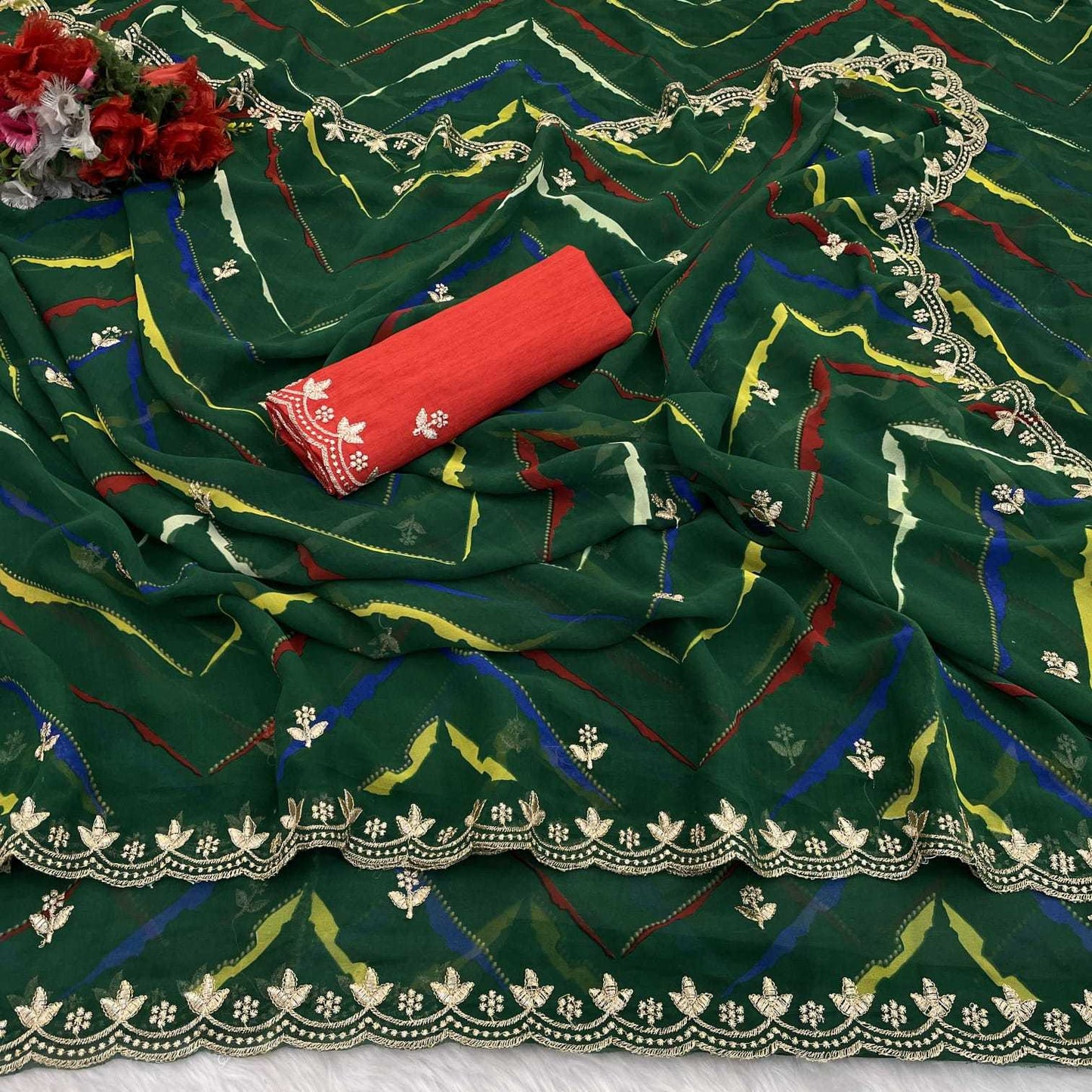 Georgette Saree