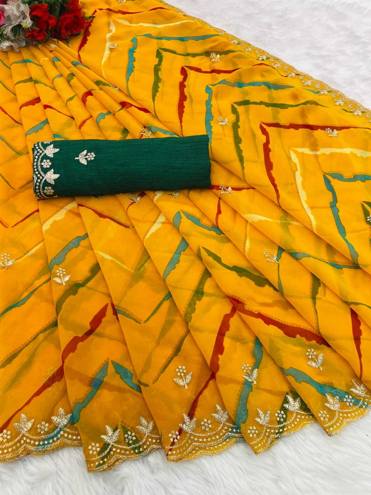 Georgette Saree