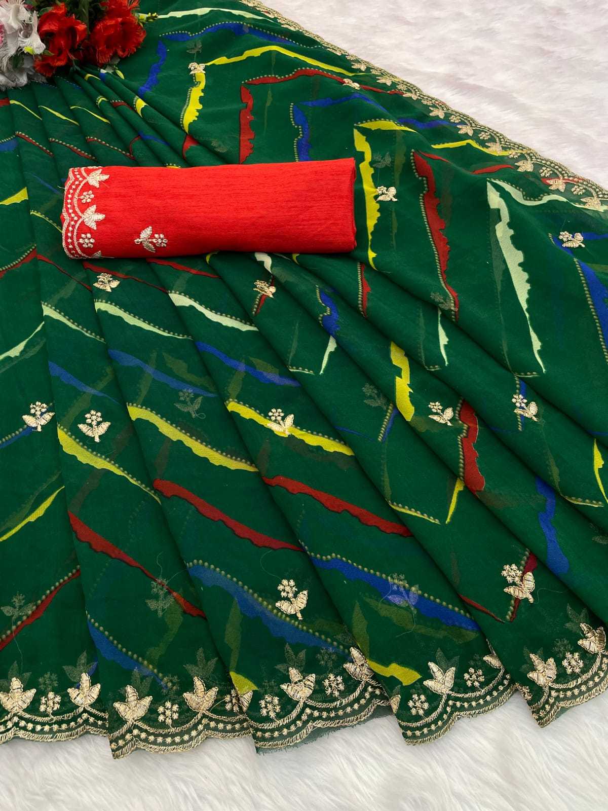 Georgette Saree