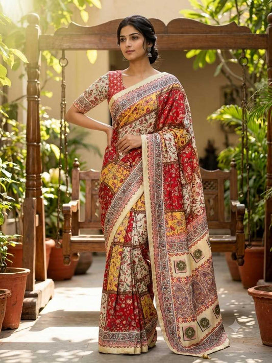 Brinda Chinon Silk Soft Saree