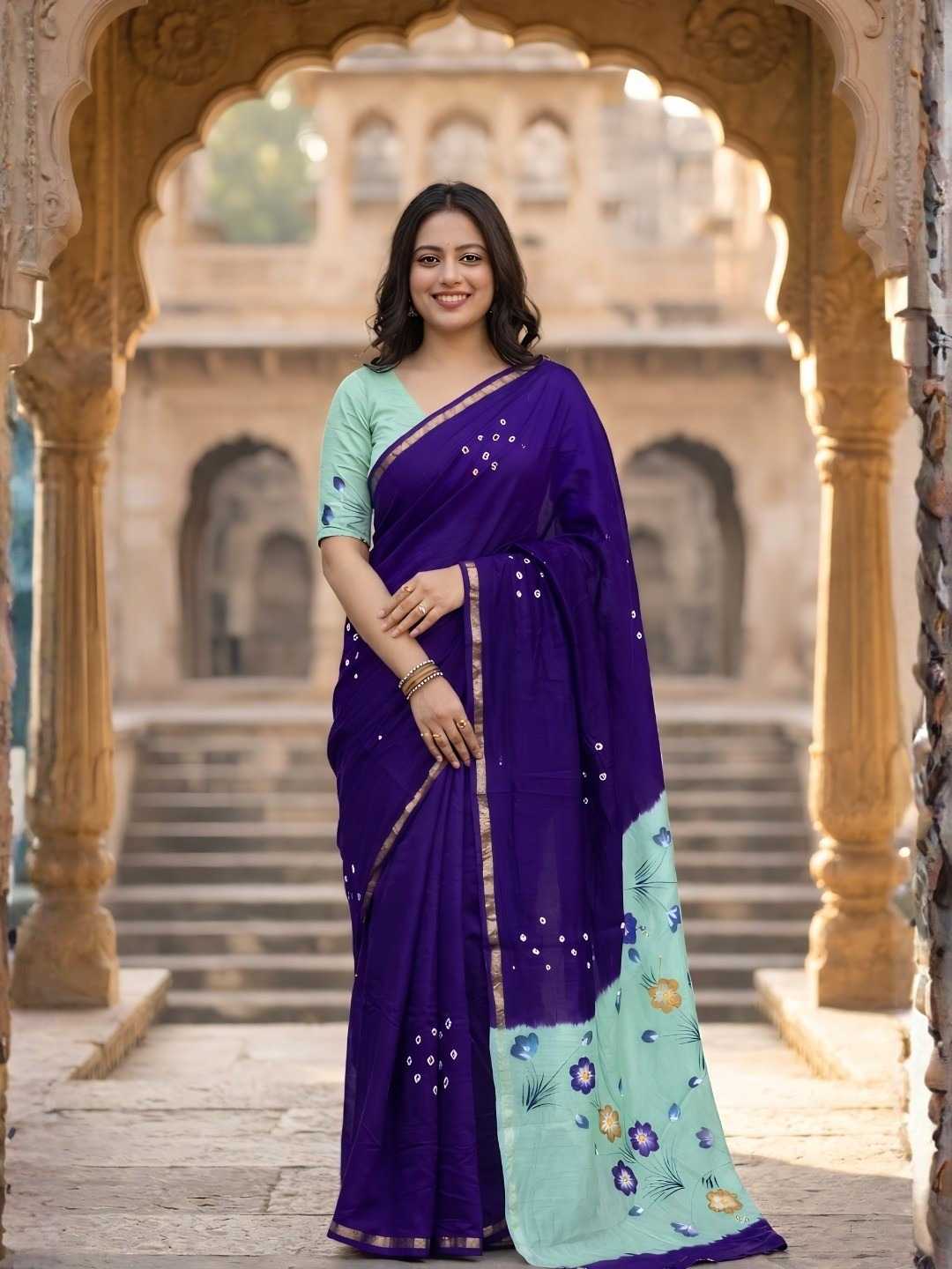 Cotton Printed Saree