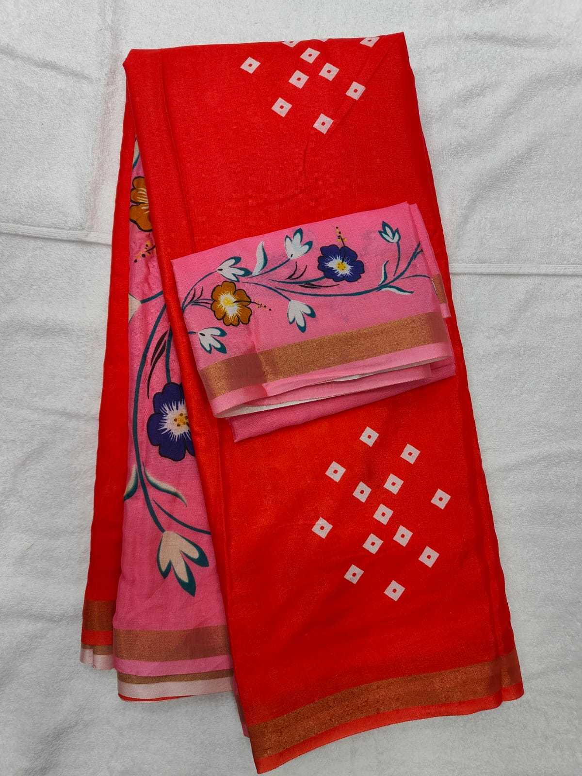 Cotton Printed Saree