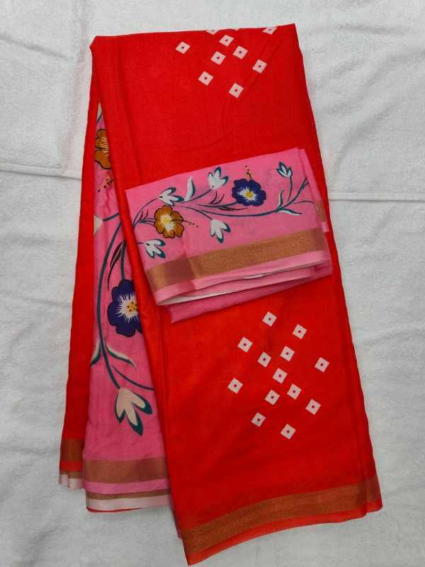 Printed Saree