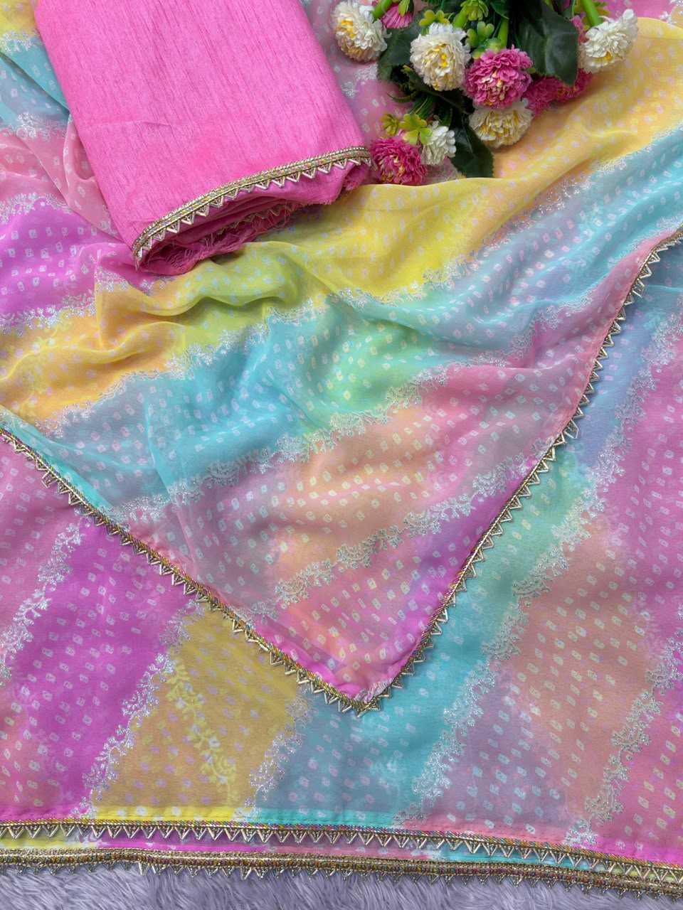 Georgette Designer Saree